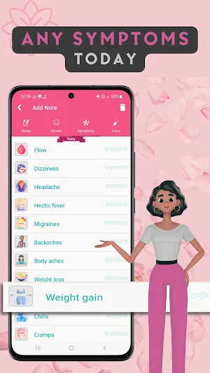 Period tracker – ova calendar Screenshot 3