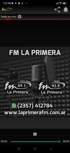 La Primera 89.1 MHz Screenshot 0