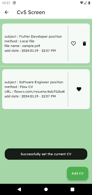 Easy cv sender Screenshot 3