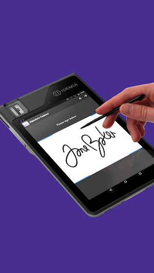 IDEMIA ID Screen Web Launcher Screenshot 2