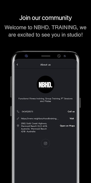 NBHD. TRAINING Screenshot 2