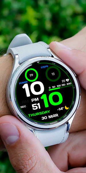 Digital VANDAL Watch face Screenshot 2
