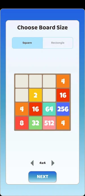 2048 Merge Tiles Screenshot 3