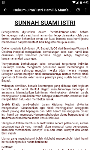 Sunnah Suami Istri Screenshot 2
