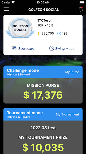 GOLFZON SOCIAL Screenshot 0
