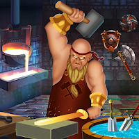 Blacksmith Factory: Weapon making & Crafting Games