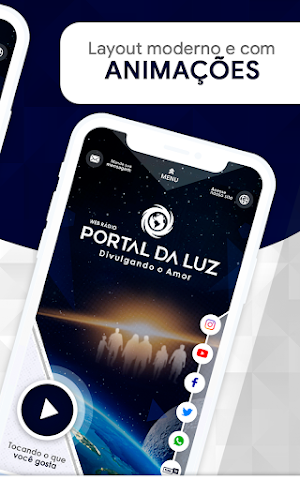 Web Rádio Portal da Luz Screenshot 3