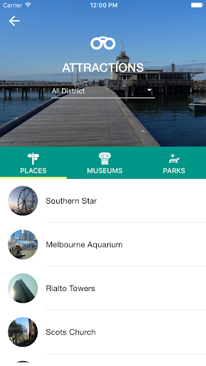Melbourne Travel Guide Screenshot 1