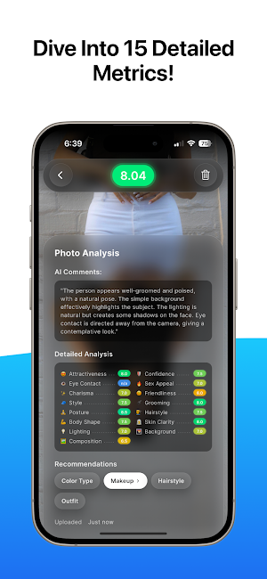 Dutiap AI Photo Rate Screenshot 3