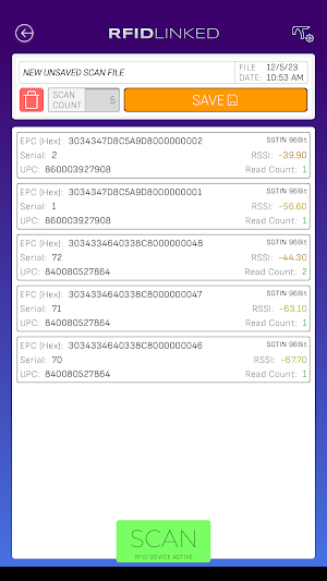 RFIDLinked Screenshot 1