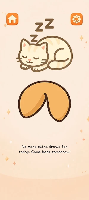 Cat Fortune Cookie Screenshot 3