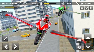 Flying Bike Real Simulator Screenshot 0