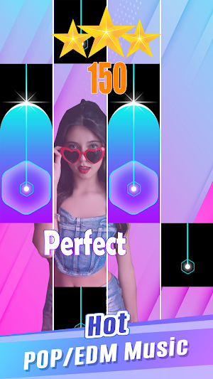 Soy Pau Piano Juego Tiles Screenshot 1