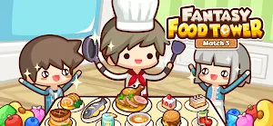 Fantasy Food Tower: Match 3 Screenshot 0