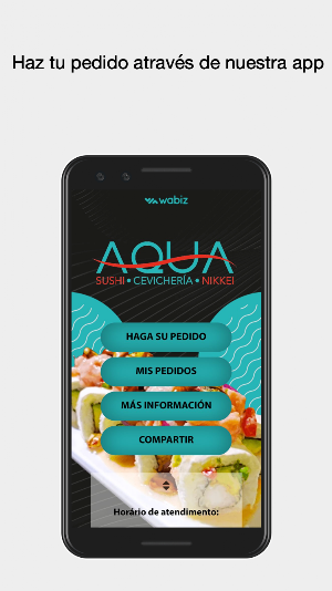Aqua Sushi Cevichería Nikkei Screenshot 0