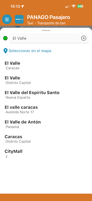 PANAGO Pasajero Screenshot 1