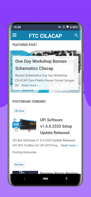 FTC Cilacap Screenshot 1