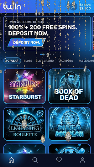 Twin Casino Screenshot 1