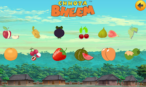 Learn Fruits with Bheem Screenshot 0