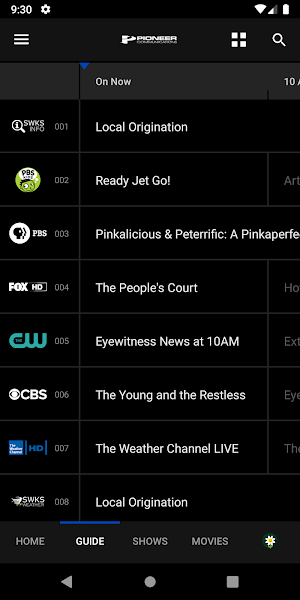 Pioneer Communications Screenshot 1