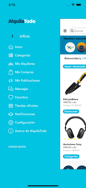 AlquilaTodo Screenshot 1
