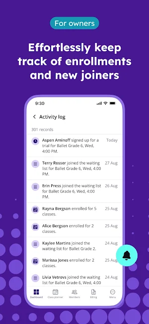Class Manager - Go Screenshot 1