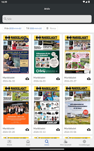 Markbladet Screenshot 3