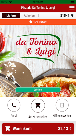 Pizzeria Da Tonino & Luigi Screenshot 0