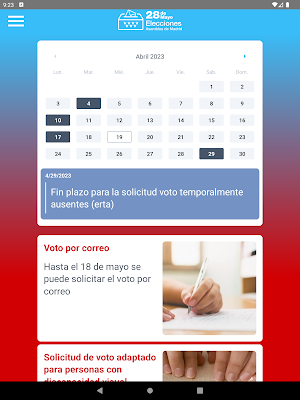 28M Elecciones Madrid 2023 Screenshot 3
