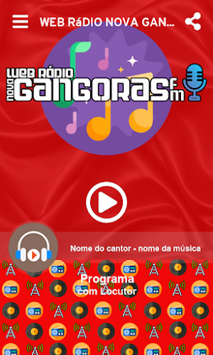 Web Rádio Nova Gangoras FM Screenshot 1