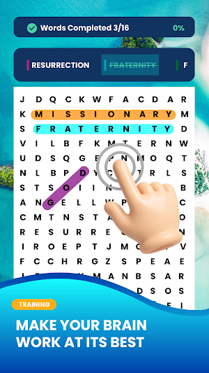 Bible Word Search Puzzle Games Screenshot 3
