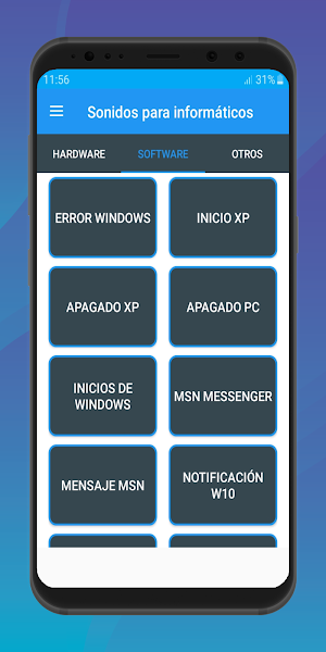 Sonidos para informáticos Screenshot 2