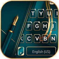 Luxury Business Keyboard Background