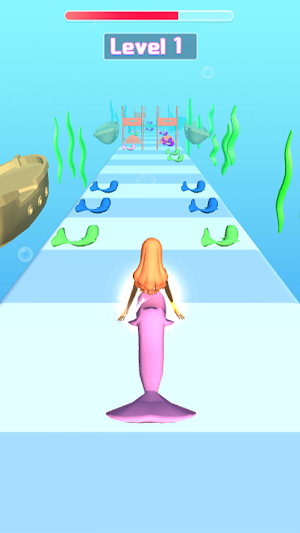 Mermaids Tail Rush Screenshot 1