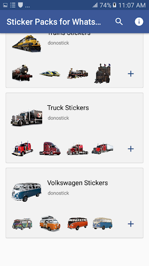 Vehicle Stickers for WhatsApp - WAStickerApps Pack Screenshot 3