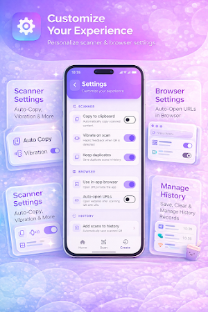 QR Generator & QR Code Scanner Screenshot 2