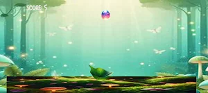 Twilight Leaf Bounce Screenshot 1