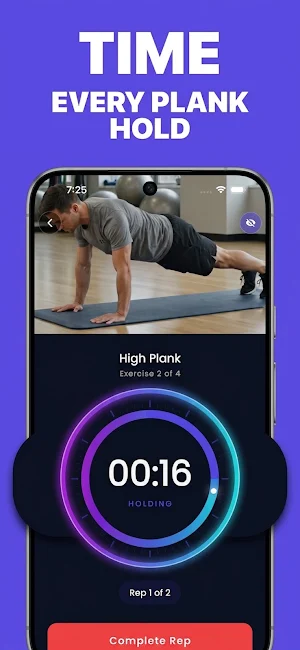 Plank Workout: 30-Day Timer Screenshot 2