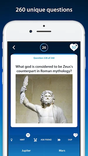 Mythology Quiz Screenshot 1