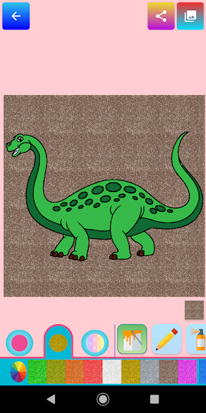 Dinosaur Coloring for Kids Screenshot 1