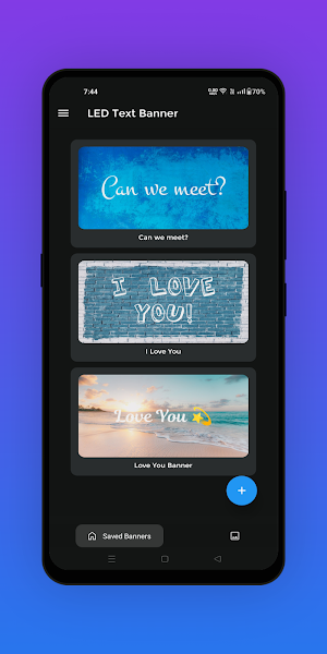 LED Text Banner: Text Scroller Screenshot 1