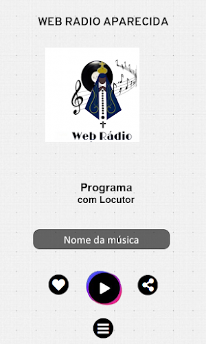 Web Radio Aparecida Screenshot 0
