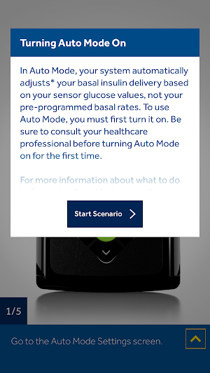 MiniMed™ Virtual Pumps App Screenshot 3