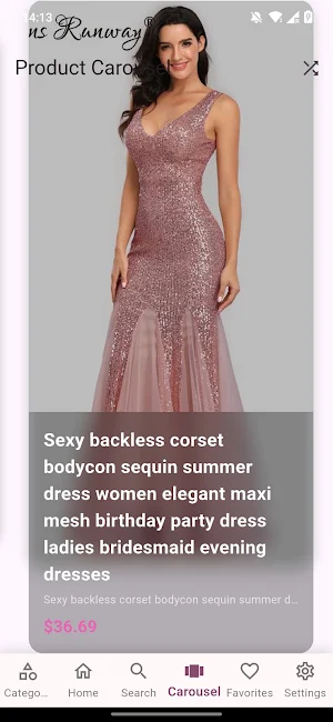 Dress Shop: cheap & affordable Screenshot 1