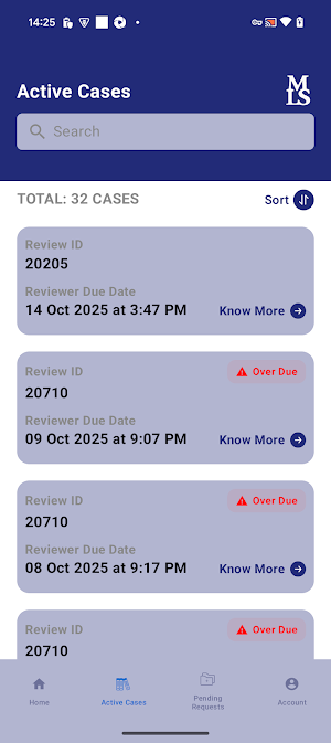 MLS Reviewer Mobile Screenshot 2