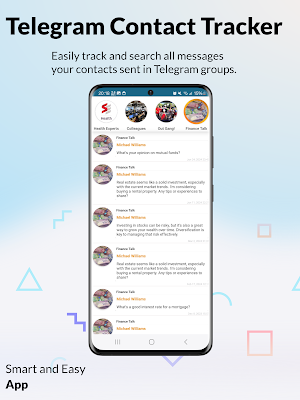 Telegram Contact Tracker screenshot 1