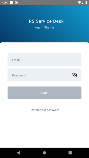 HRS Service Desk Agent Screenshot 0