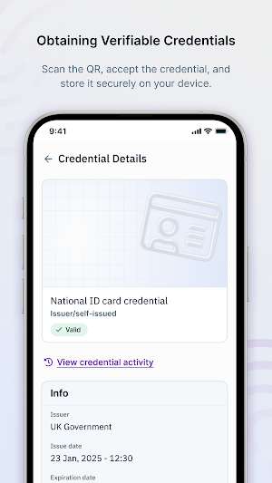 Teranode Identity Screenshot 1