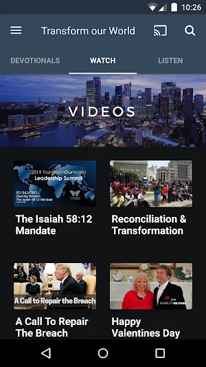 Transform our World Screenshot 2