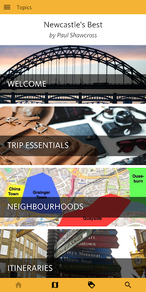 Newcastle’s Best: Newcastle Upon Tyne Travel Guide Screenshot 0